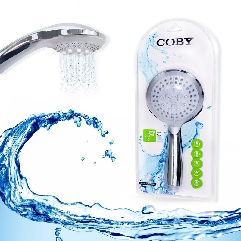 Coby 5 Function Handheld Spa Shower Head