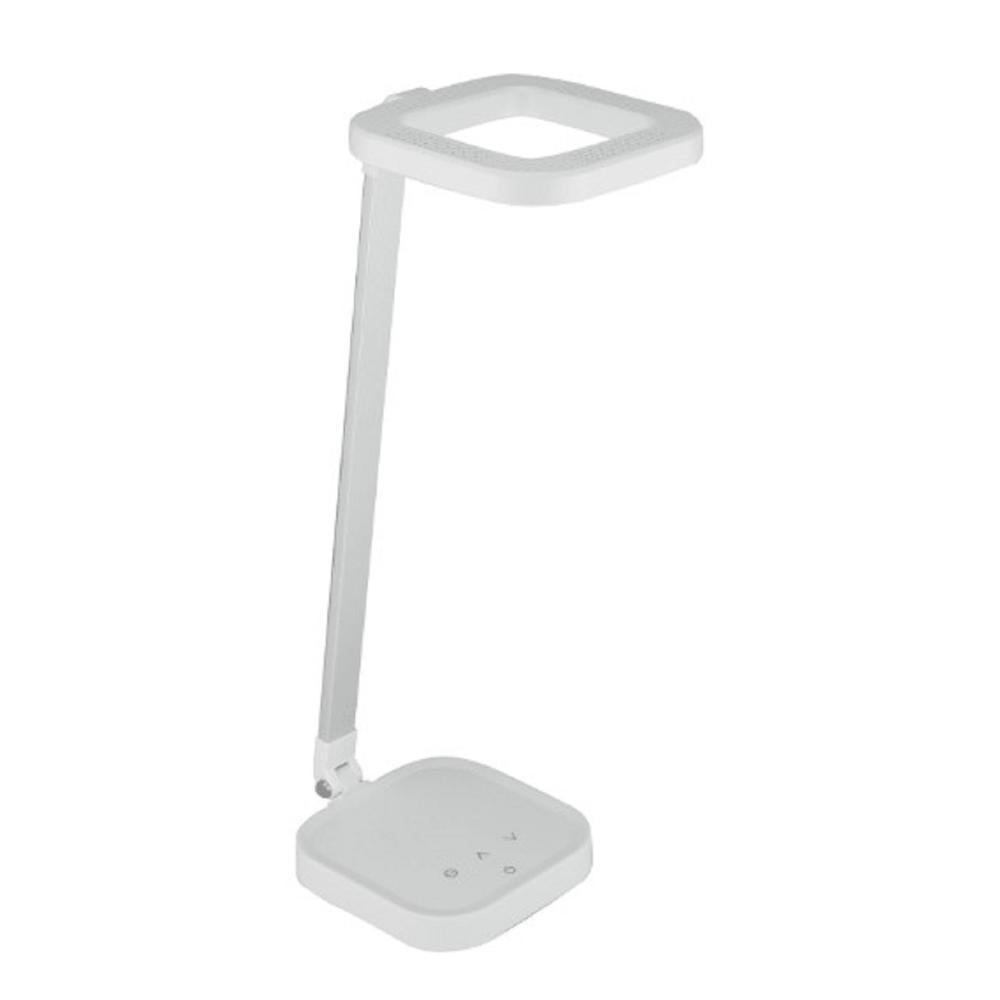 Pilot Automotive Electronic White Portable Cordless LED Desk Lamp
