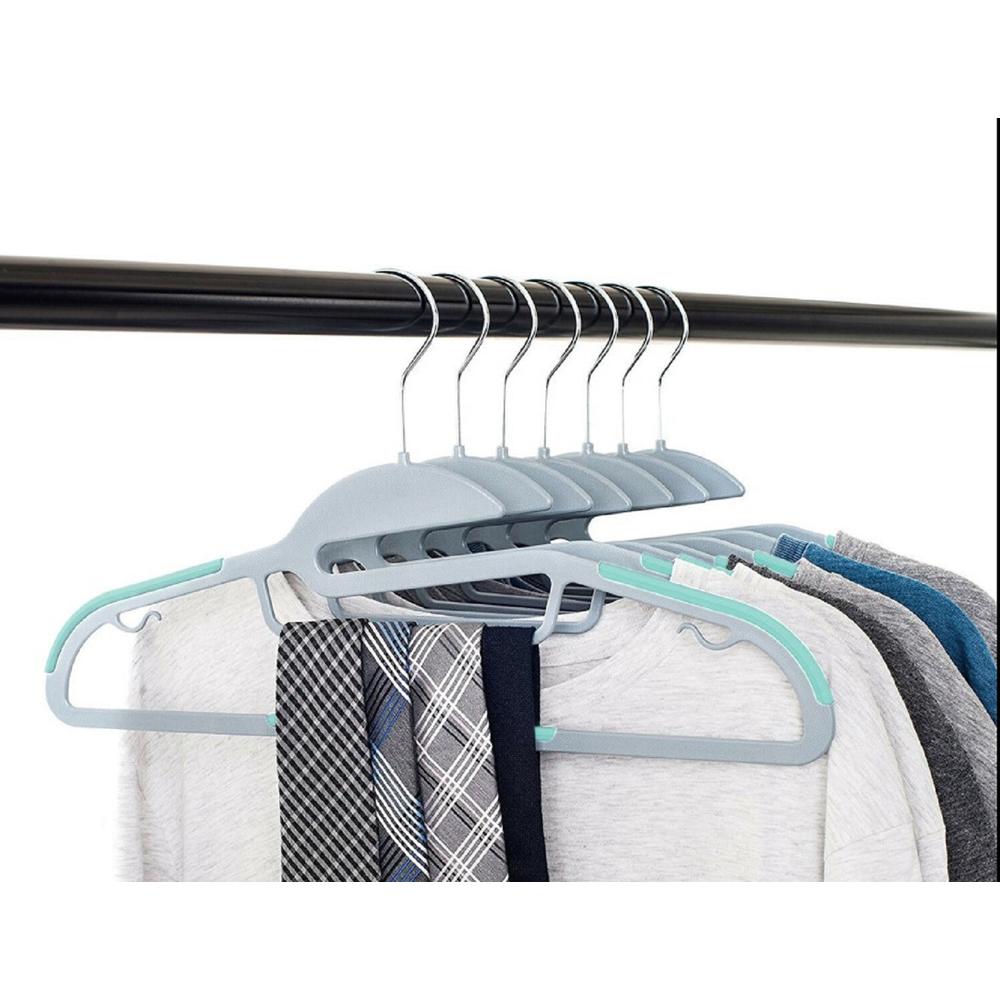60-Pack Non-Slip Wrinkle-Free Hanger Set