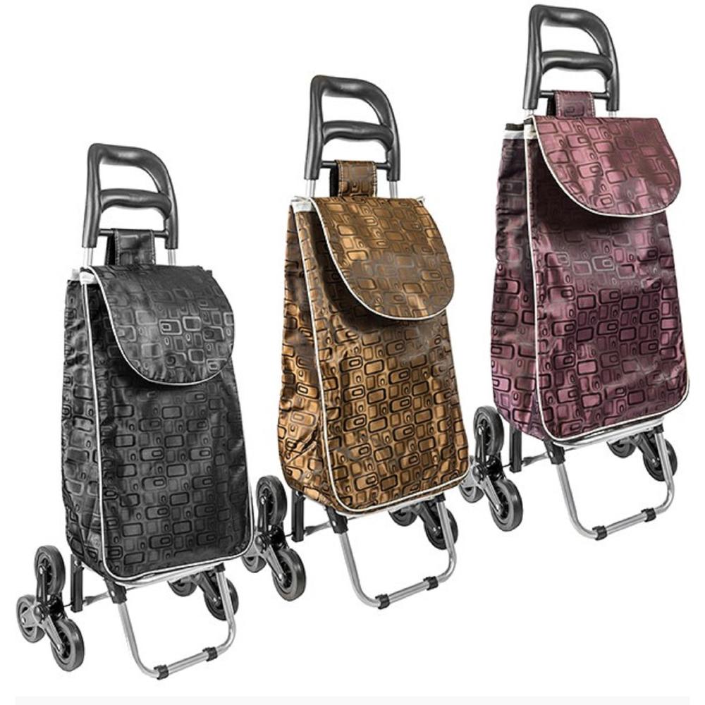 Folding Shopping Cart - Color Vary