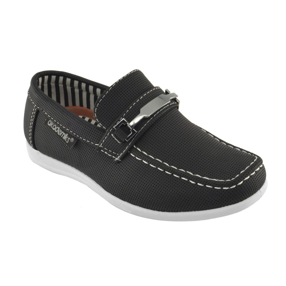 AKADEMIKS Junior Boys' Peter-02 Black Casual Shoes