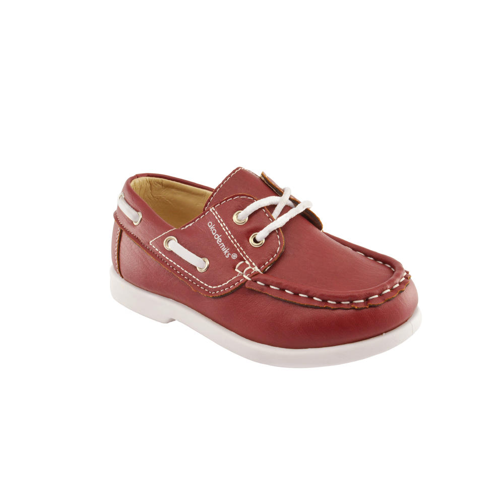 AKADEMIKS Toddler Boys Mick-03 Red Boat Shoes