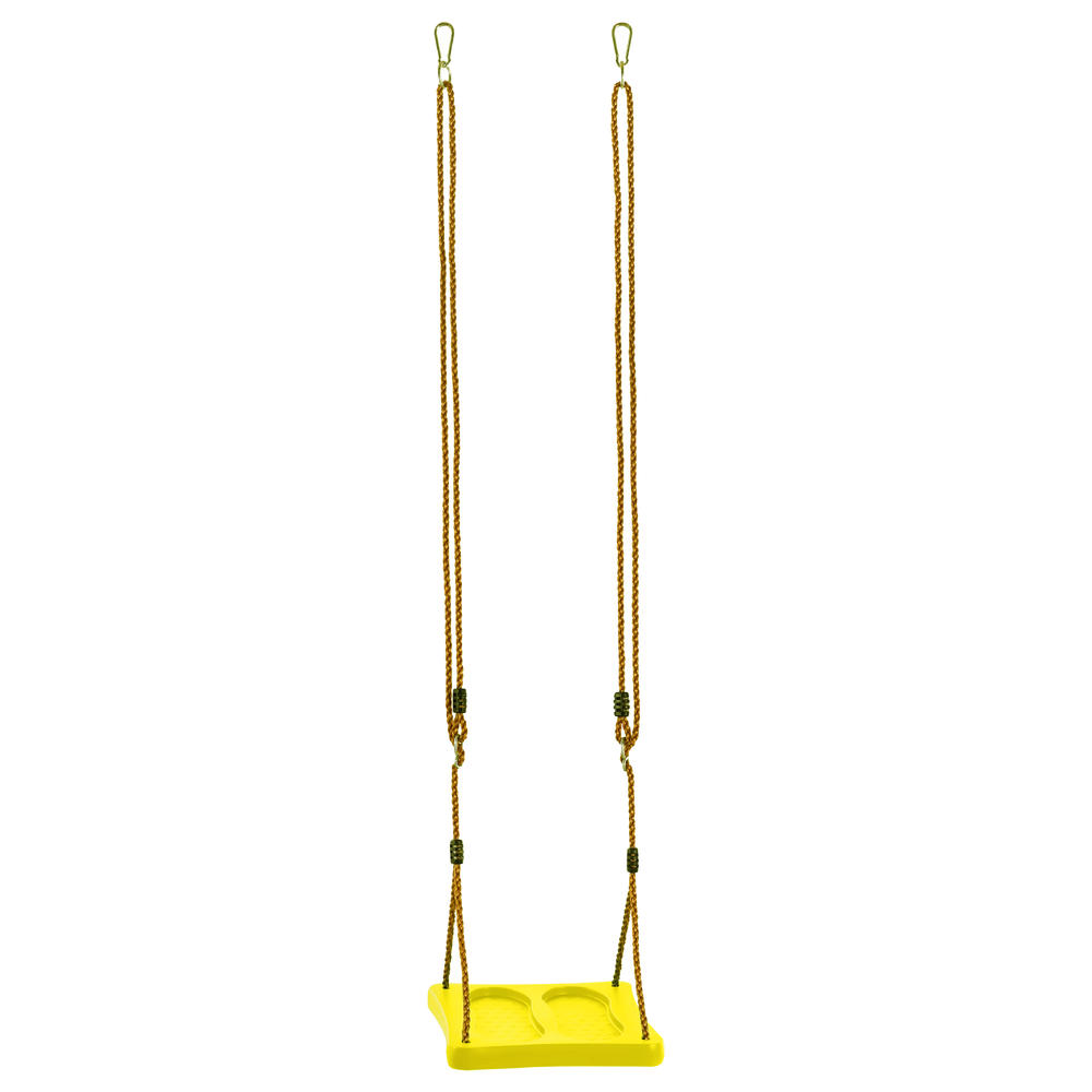 Swingan  &#8211; One Of A Kind Standing Swing With Adjustable Ropes &#8211; Fully Assembled - Yellow