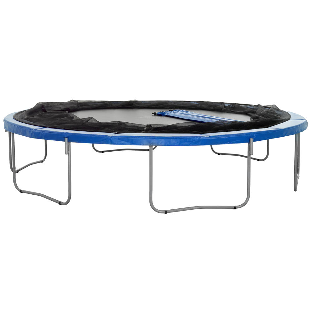 Upper Bounce &#8220;SKYTRIC&#8221; 11 FT. Trampoline with Top Ring Enclosure System equipped with the &#8220; EASY ASSEMBLE FEATURE"