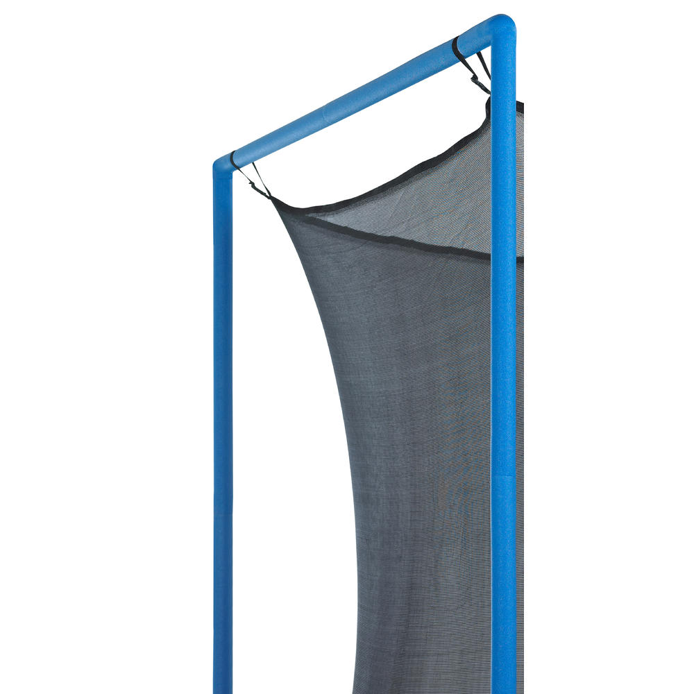 Upper Bounce Trampoline Replacement Enclosure Net, Fits For 7.5 FT. Round Frames, With Adjustable Straps, Using 6 Poles or 3 Arches -Net Only