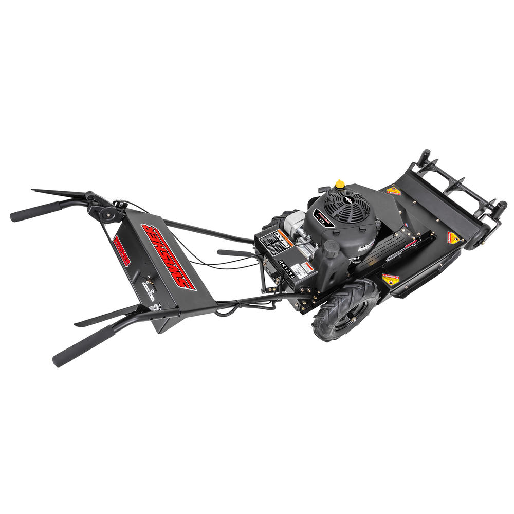 Swisher WBERC11524C Predator Talon Commercial Pro 11.5 HP 24&quot; Walk Behind Rough Cut Trailcutter with Casters