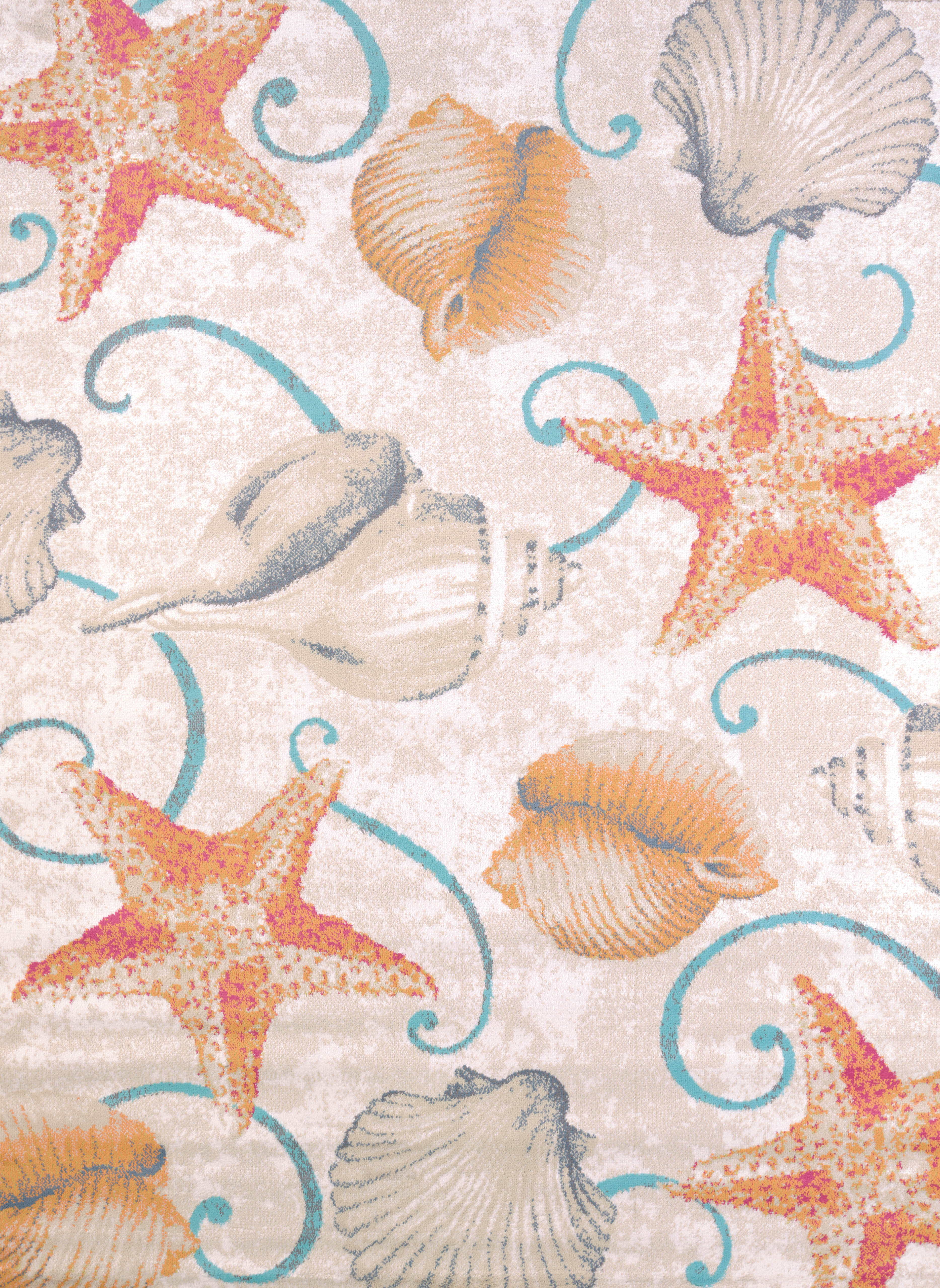 United Weavers of America Regional Concepts Stars and Shells Area Rug