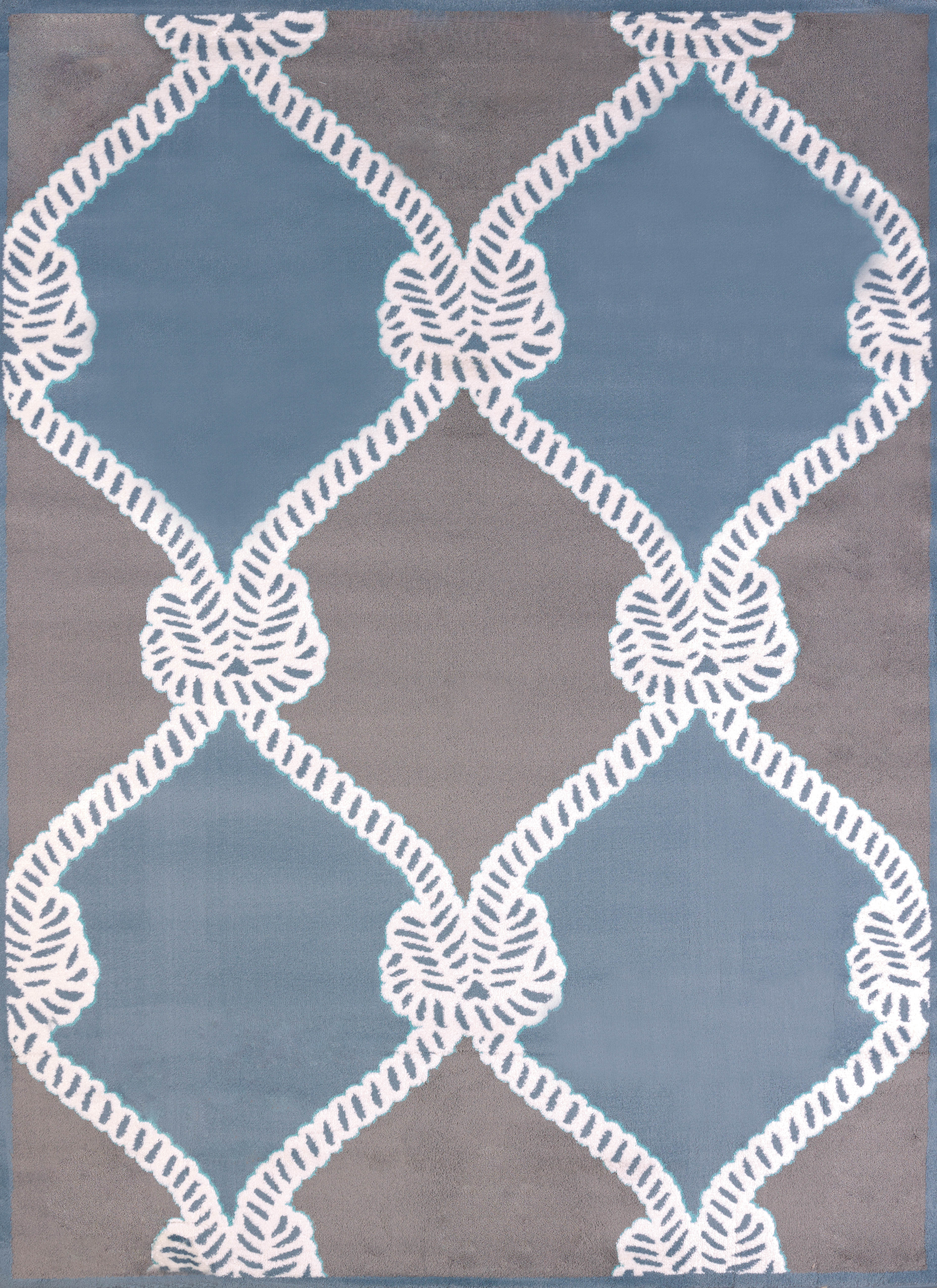 United Weavers of America Modern Textures Cordage Blue Area Rug