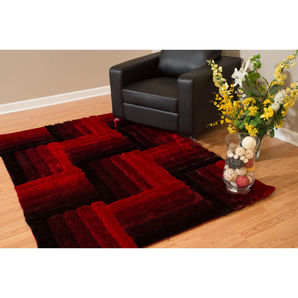 United Weavers of America Finesse Flagstone Red Area Rug