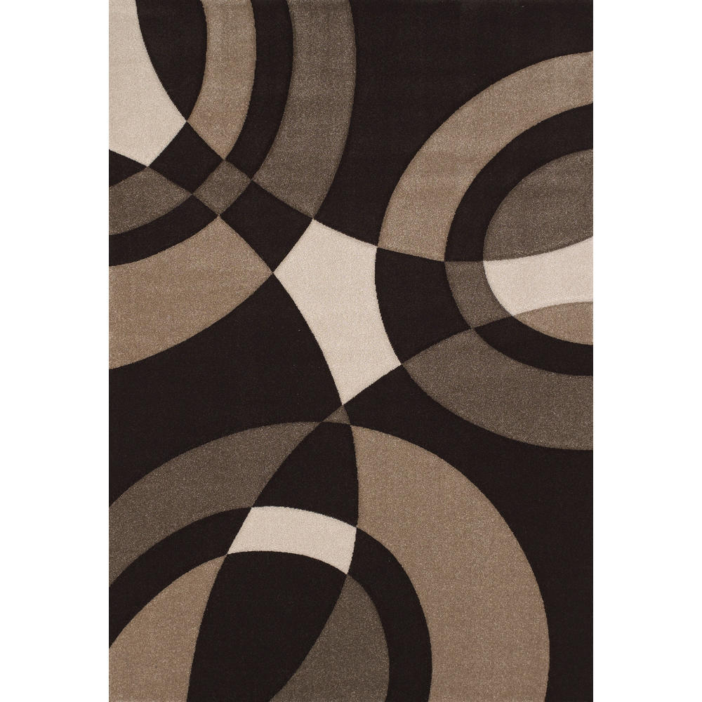 United Weavers of America Townshend Collection Smash Black Area Rug