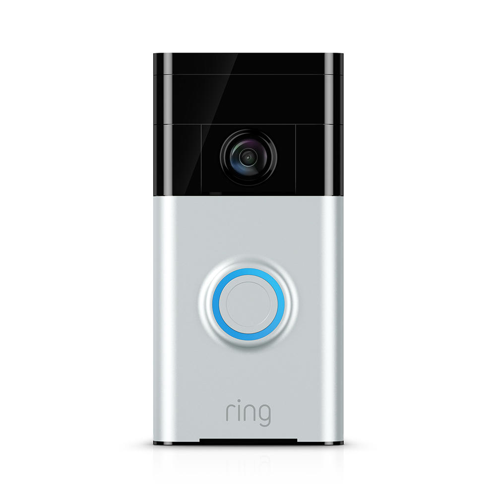 ring Video Doorbell - Satin Nickel