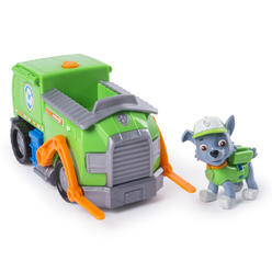 Paw Patrol, Rockyâ€™s Transforming Recycle Truck with Pop-Out Tools & Moving Forklift, for Ages 3 & Up