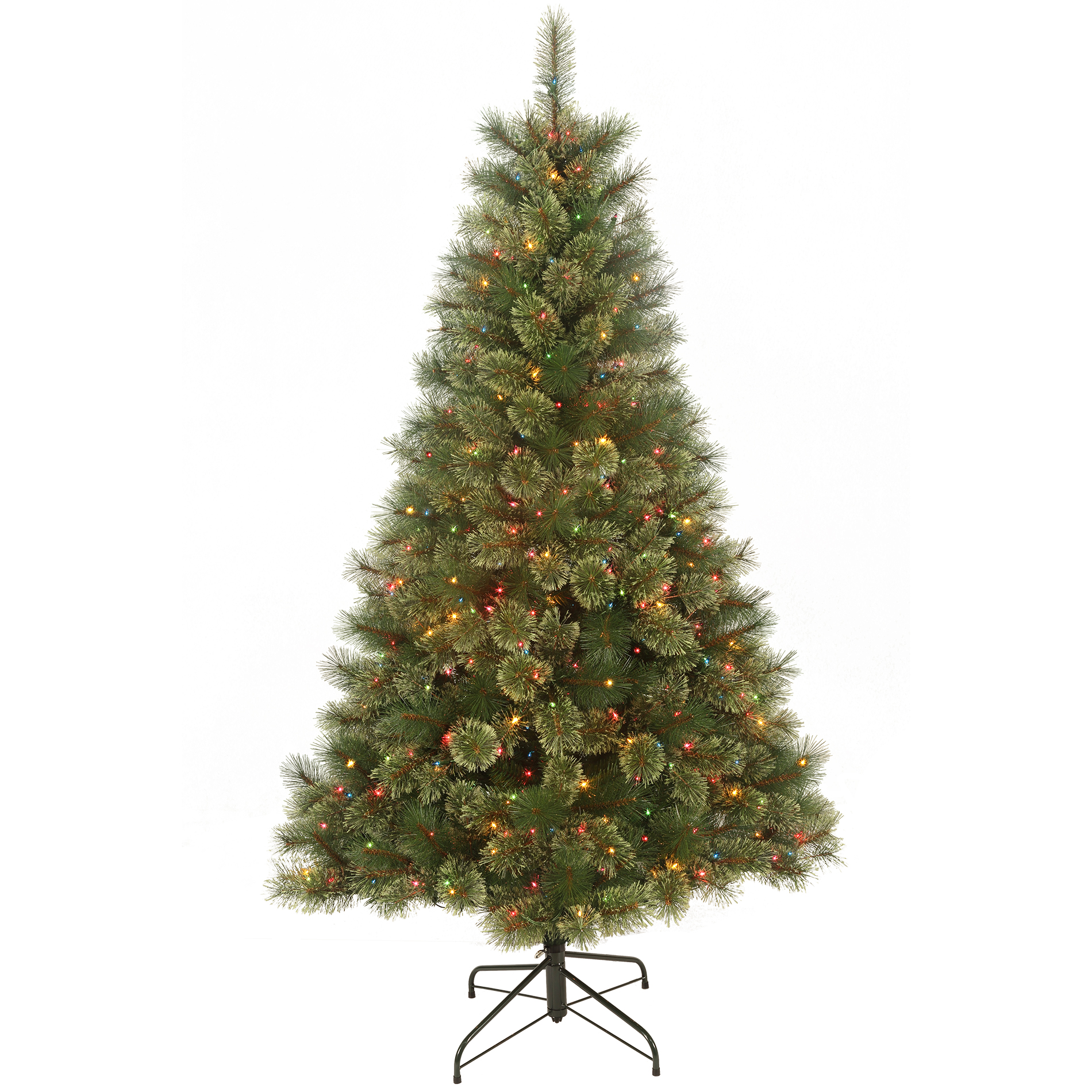 6.5' PreLit Carolina Spruce Tree with 500 Multicolor Lights Shop