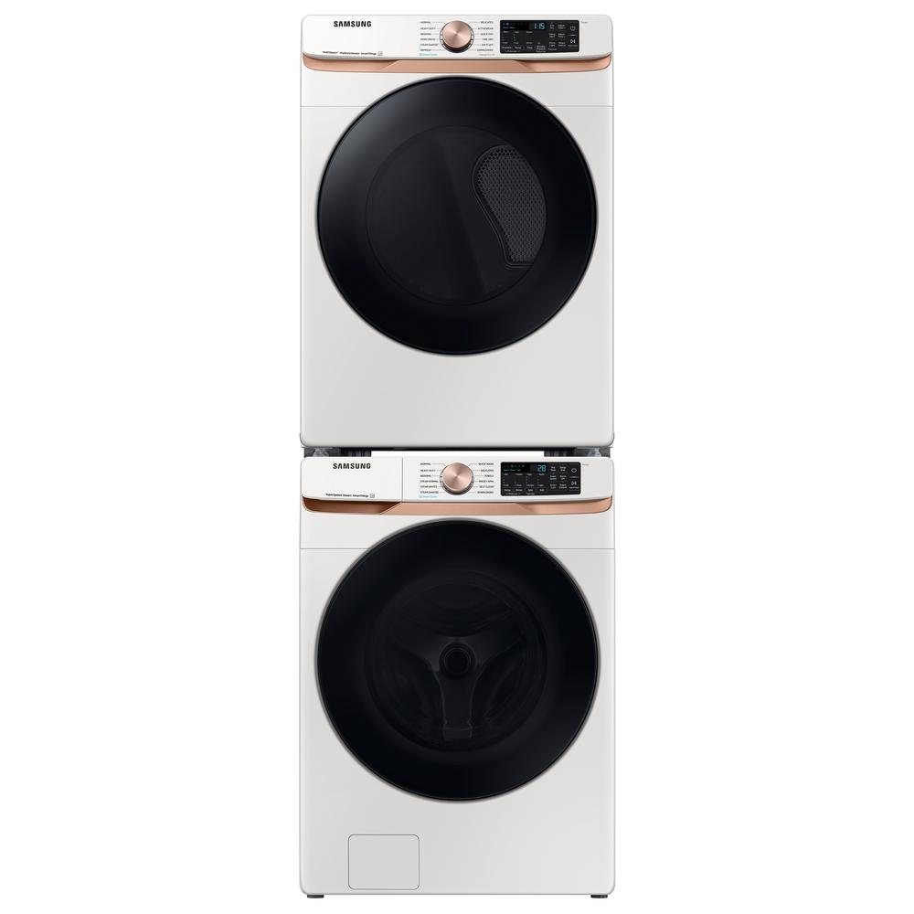 Samsung DVE50BG8300EA3 7.5 cu. ft. Smart Electric Dryer with Steam Sanitize+ and Sensor Dry - Ivory
