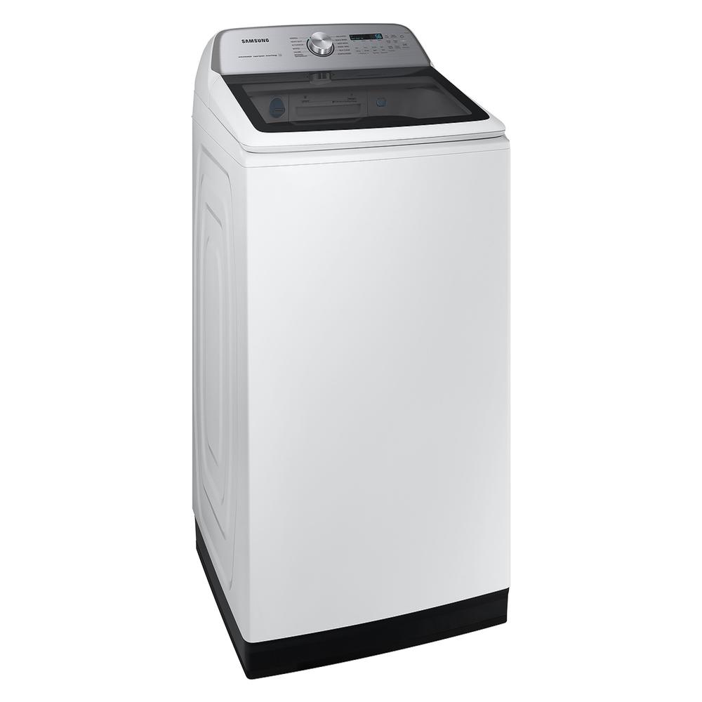Samsung WA55CG7100AWUS 5.5 cu. ft. Extra-Large Capacity Smart Top Load Washer with Super Speed Wash in White