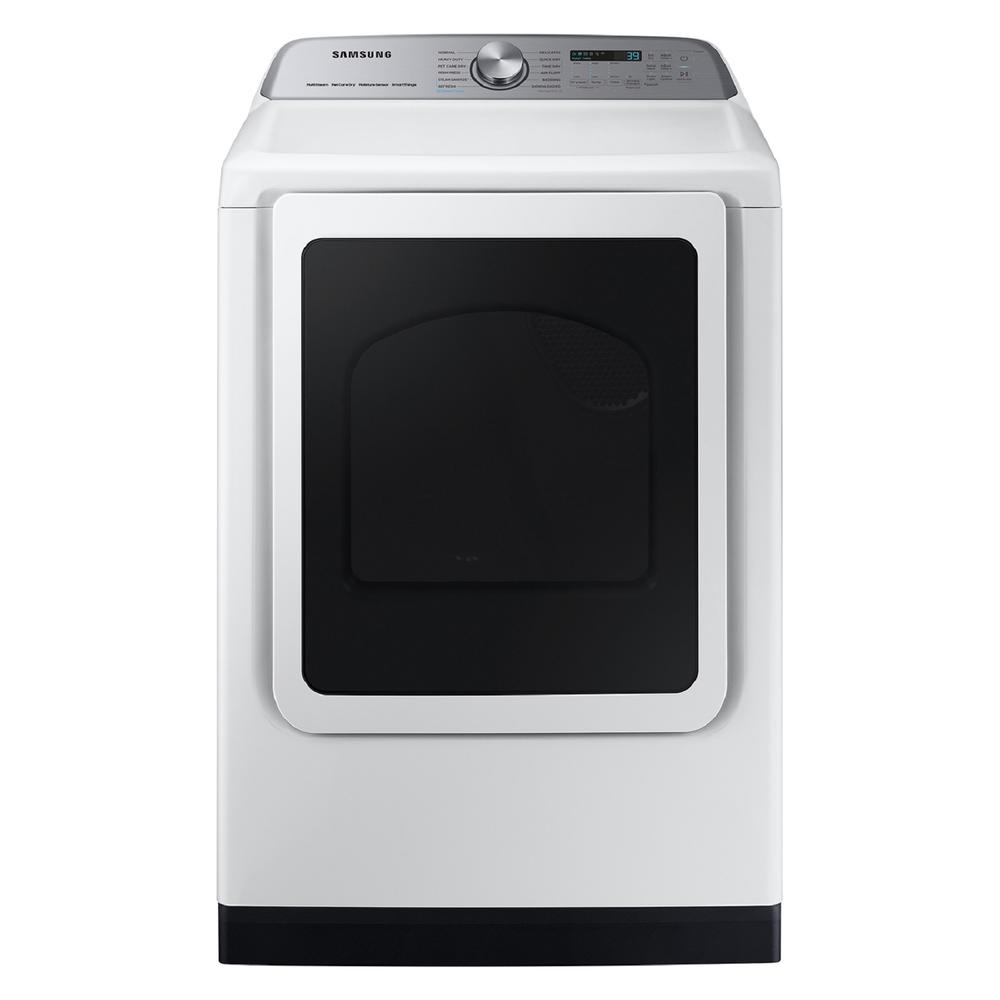 Samsung DVG55CG7100WA3 7.4 cu. ft. Smart Gas Dryer with Steam Sanitize+ in White