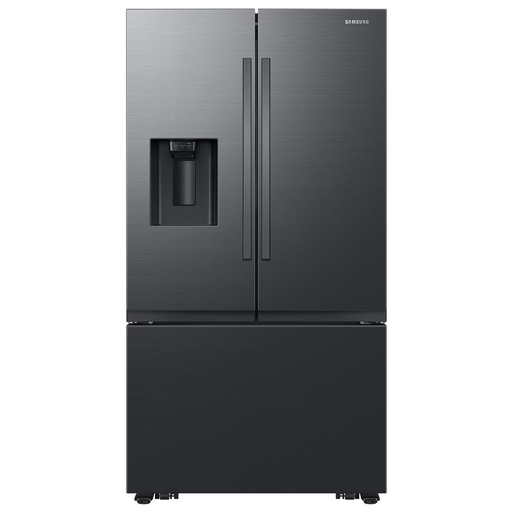 Samsung RF32CG5400MTAA 31 cu. ft. Mega Capacity 3-Door French Door Refrigerator with Four Types of Ice - Matte Black Steel