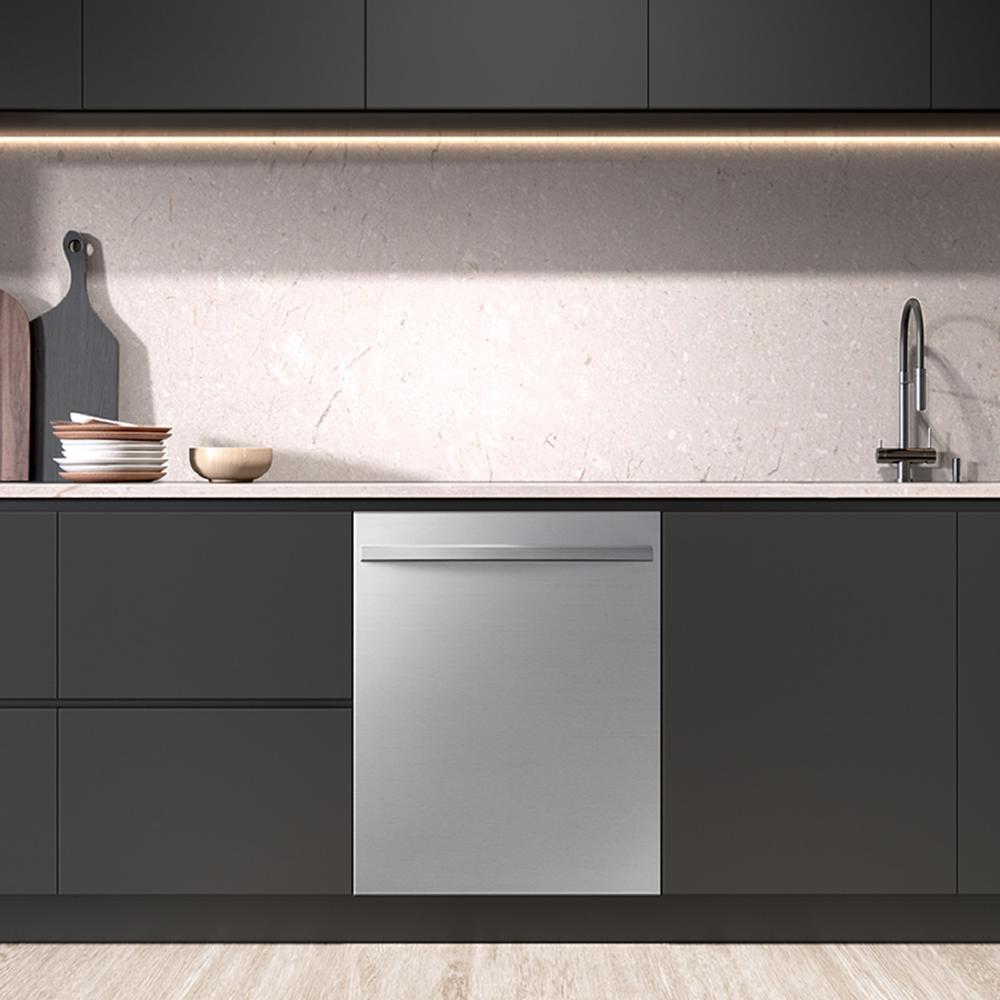 Samsung DW80CG4051SRAA Fingerprint Resistant 51 dBA Dishwasher with 3rd