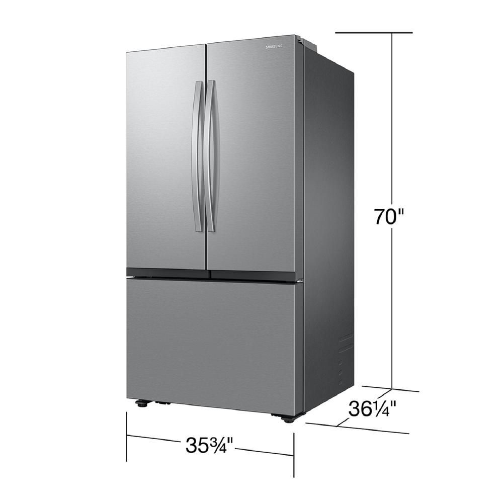 Samsung RF32CG5100SRAA 32 cu. ft. Mega Capacity 3Door French Door Refrigerator with Dual Auto