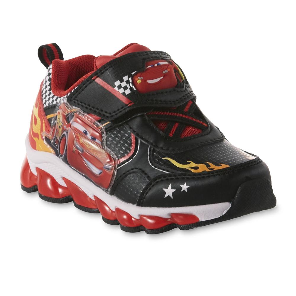 Disney Toddler Boys' Lightning McQueen Light-Up Sneaker -  Red/Black