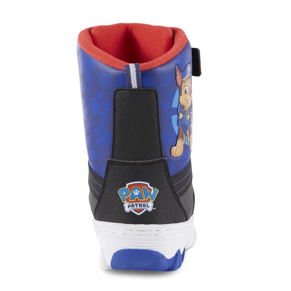 Character Toddler Boys' PAW Patrol Blue/Black/Red Winter Boot