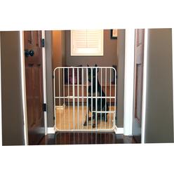 Carlson Pet Products Carlson 0632DS Extra Tall Expandable Metal Pet Gate- Beige