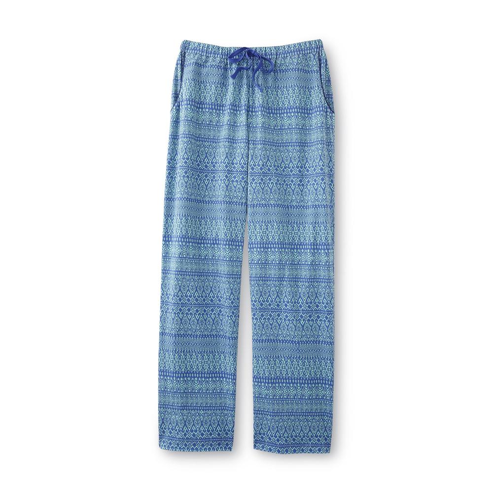 Covington Women's Plus Pajama Pants - Ikat Print