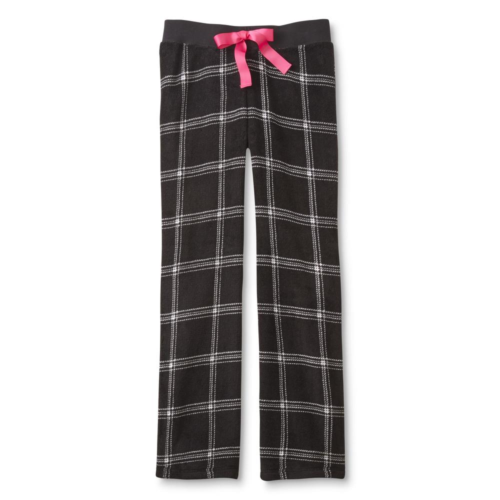 Joe Boxer Junior's Microfleece Pajama Pants - Plaid