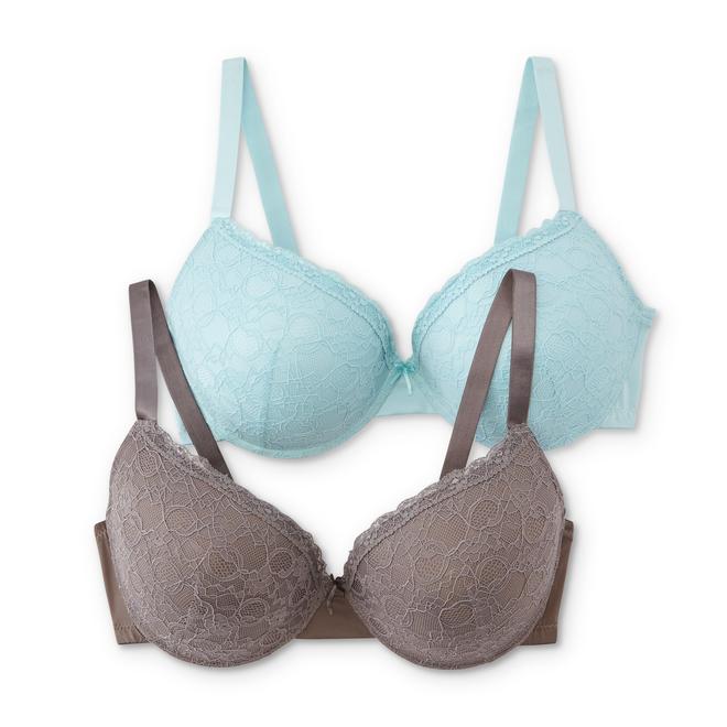 Women's 2Pack FullFigure PushUp Bras
