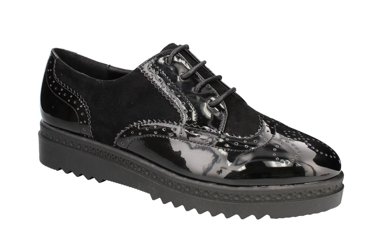 MOCA Women's Oxford-99 Black Oxford Shoe