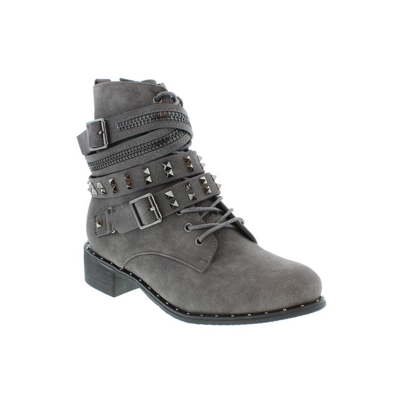 MOCA Women's Western-14 Grey Boot
