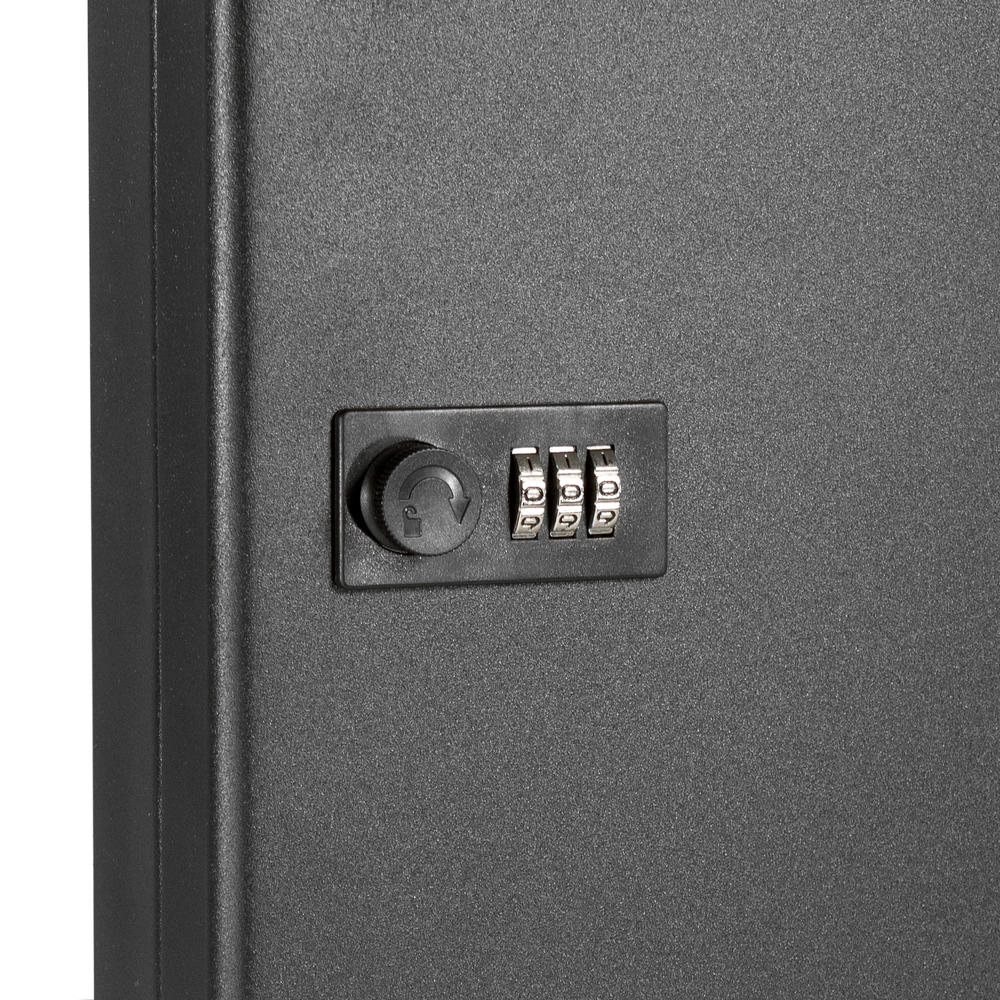 Barska 57 keys Lock Box with combination lock Black