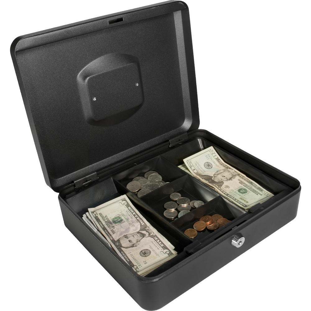 Barska Large Cash Box with Key Lock
