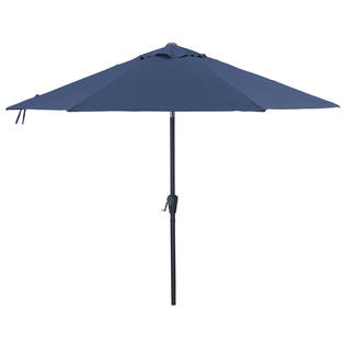 Essential Garden 9 Outdoor Patio Umbrella Blue