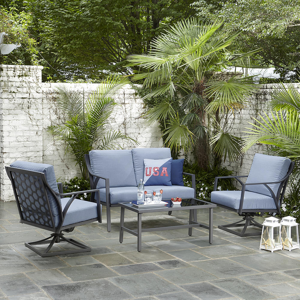 Sutton Rowe Rock Springs 4 pc. Outdoor Seating Set