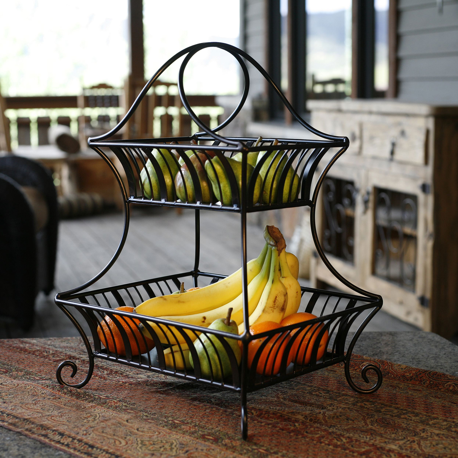 Mesa International Delaware Collection 2 Tier Fruit Basket Mesa International Delaware Collection 2 Tier Fruit Basket on Iron Stand Ideas
id=23865