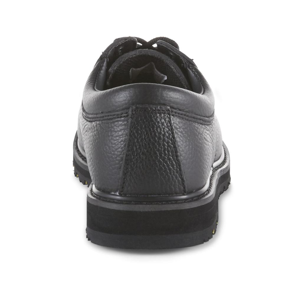 DieHard Men's Franklin Oxford Work Shoe - Black, Wide Width