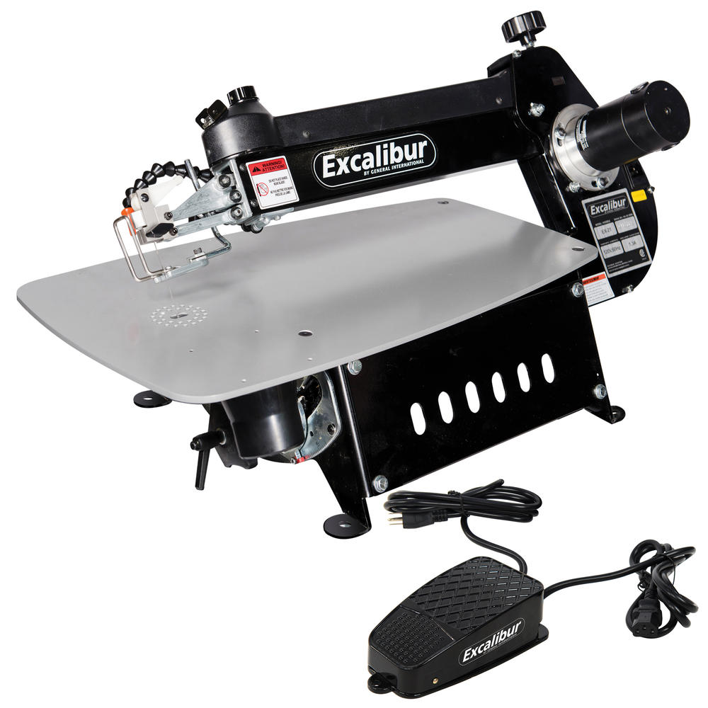 Excalibur NEW!   21" Tilting Head Scroll Saw-With Foot Switch- EX-21