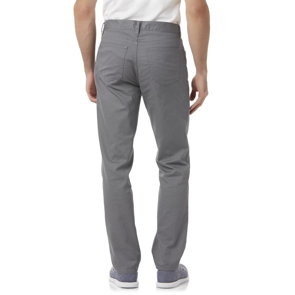 Basic Editions Men's Colored Twill Pants