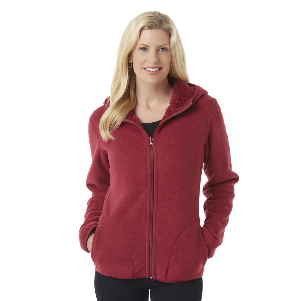 Laura Scott Women's Reversible Fleece Jacket