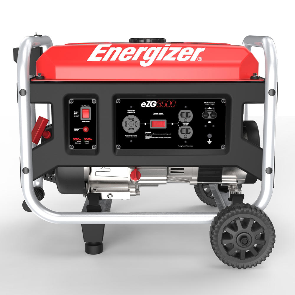 Energizer eZG3500 3 500-Watt Gasoline Powered Portable Generator