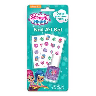 Shimmer And Shine Nail Art Sticker Water Transfer Decal Disney