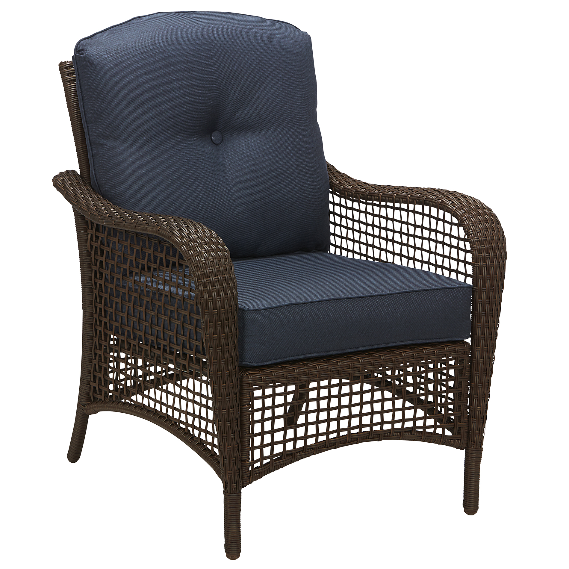Grand Harbor Prairie Hill Stationary Chair- Blue - Outdoor ... Grand Harbor Prairie Hill Stationary Chair- Blue - Outdoor ... on Casual Living Patio id=43434