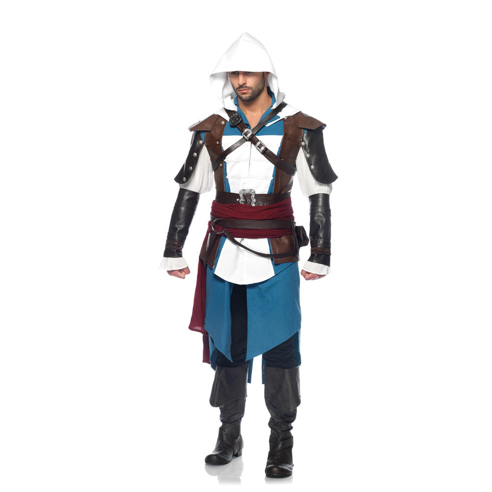 Leg Avenue Assassin's Creed 9 Piece Edward Costume Cosplay