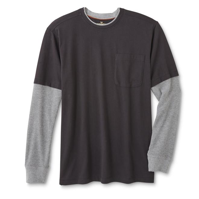 Outdoor Life Men's LongSleeve Pocket TShirt