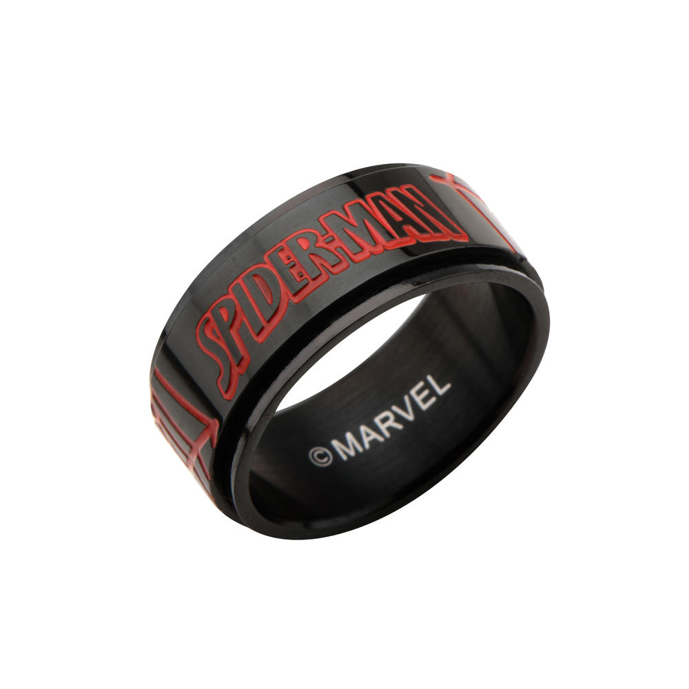 Marvel Spiderman Red Spinner Ring
