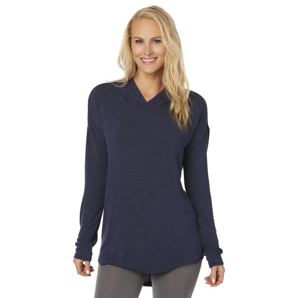 Simply Styled Women's Hooded High-Low Sweater