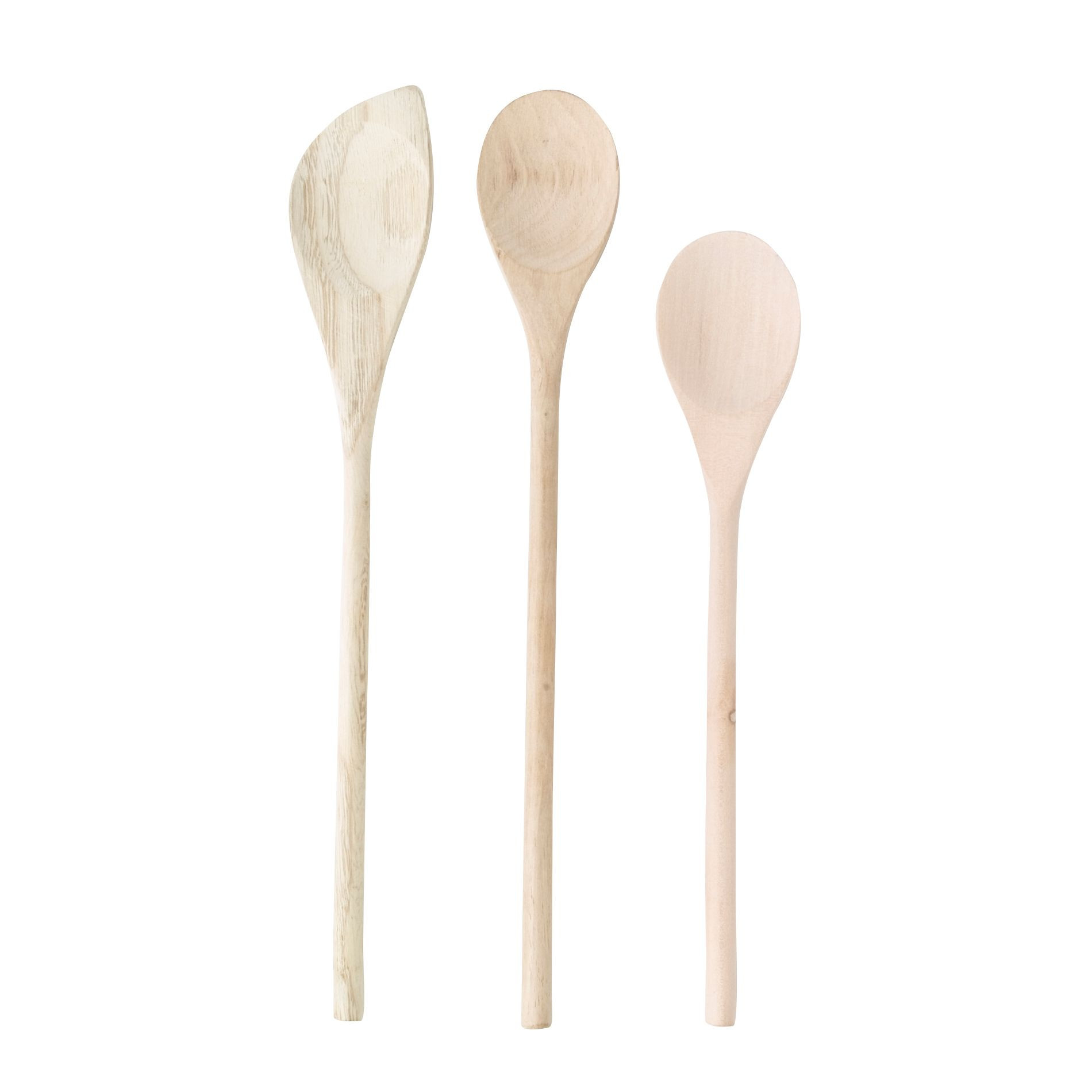 Essential Home 3pc. Wooden Spoon Set, Brown-30233.51.SEA Essential Home 3pc. Wooden Spoon Set, Brown-30233.51.SEA