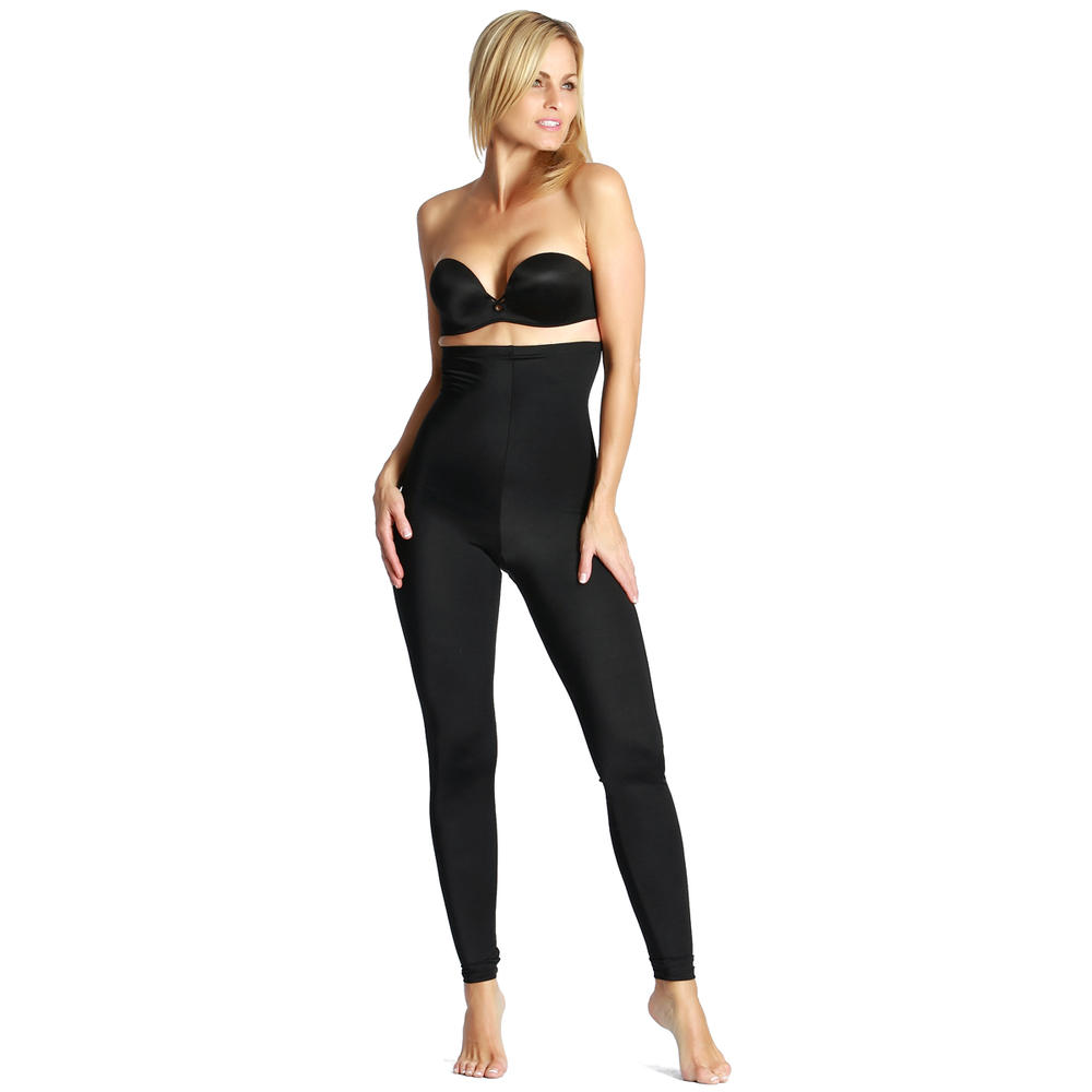 InstantFigure Women's shapewear hi waist shapewear pants with open