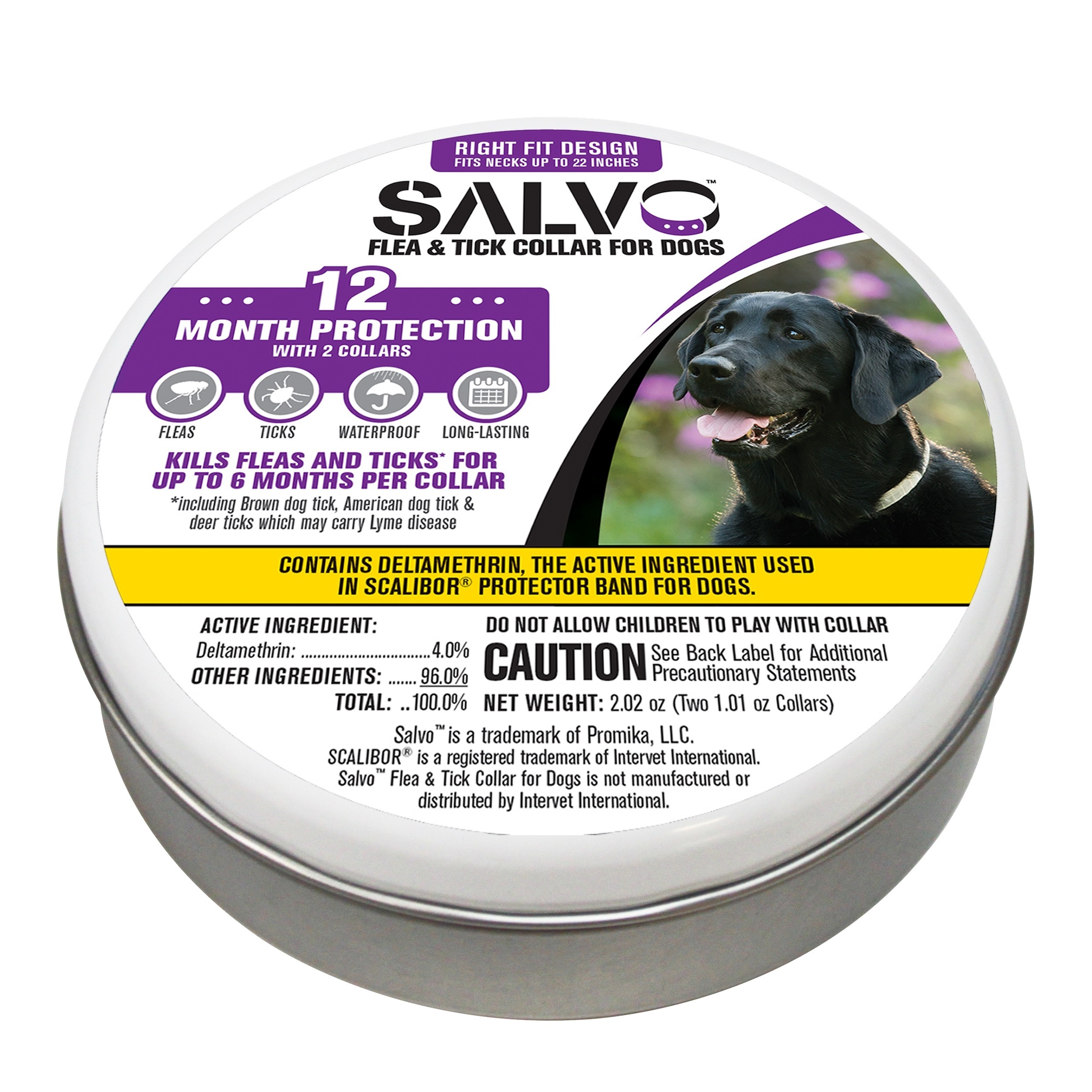 salvo flea & tick collar